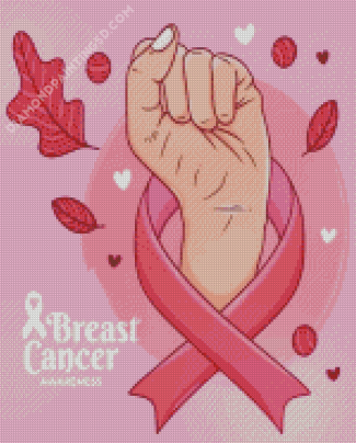 Lets Fight Breast Cancer Diamond Paintings