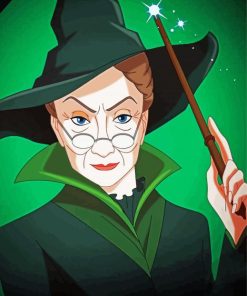 Minerva McGonagall Art Illustration Diamond Paintings