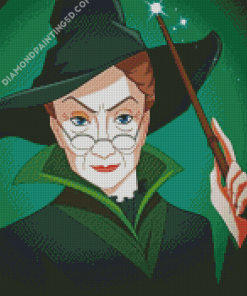 Minerva McGonagall Art Illustration Diamond Paintings