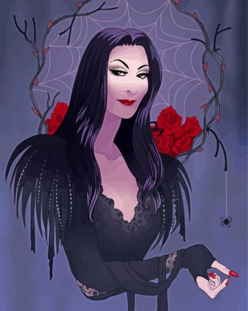 Morticia Art Diamond Paintings