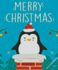 Penguin Christmas Diamond Paintings
