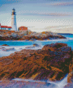 Portland Lighthouse Diamond Paintings
