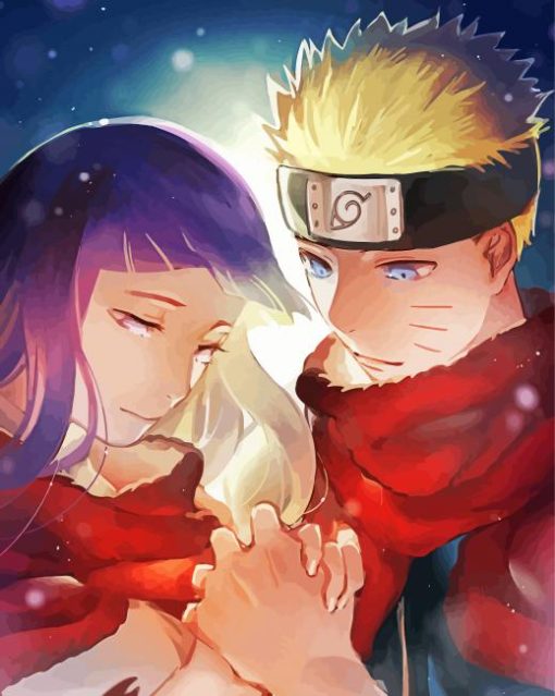 Romantic Naruto X Hinata Diamond Paintings