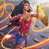 Superhero Wonder Woman Diamond Paintings