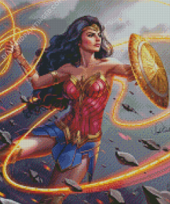Superhero Wonder Woman Diamond Paintings