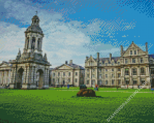 Trinity College Sandycove Dublin Diamond Paintings