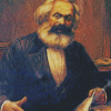 Vintage Karl Marx Diamond Paintings