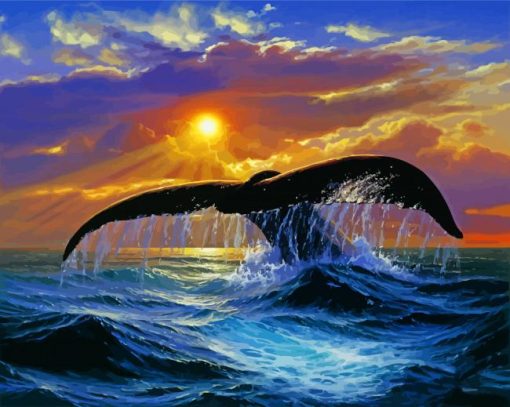 Whale Tail Art Diamond Paintings