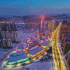 Aesthetic Jinan City Diamond Paintings