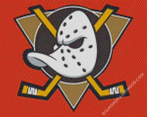Anaheim Ducks Logo Diamond Paintings