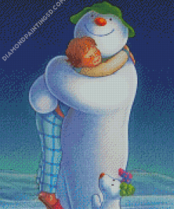 Animated Movie The Snowman Diamond Paintings