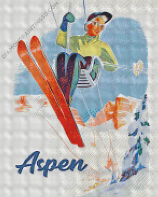 Aspen Ski Diamond Paintings