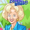 Betty White Illustration Diamond Paintings