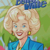 Betty White Illustration Diamond Paintings