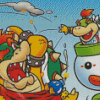 Bowser And Bowser Jr Art Diamond Paintings