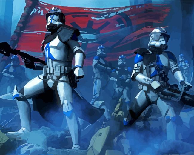star wars clone troopers drawings