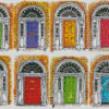 Colorful Irish Doors Art Diamond Paintings
