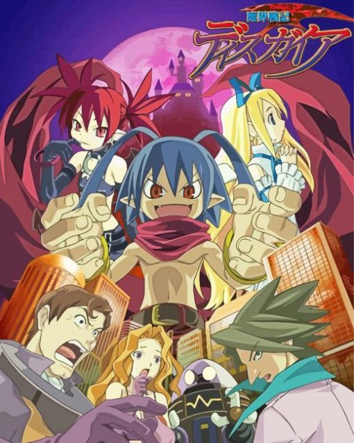 Disgaea Anime Serie Poster Diamond Paintings