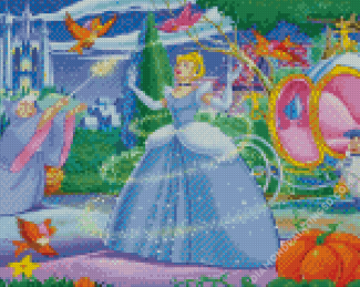 Disney Cinderella Characters Diamond Paintings
