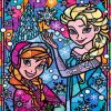 Disney Frozen Stained Glass Diamond Paintings
