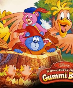 Disney Gummi Bears Cartoon Diamond Paintings