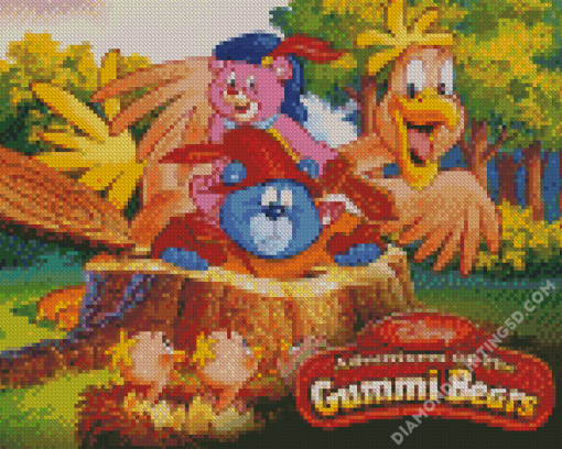 Disney Gummi Bears Cartoon Diamond Paintings