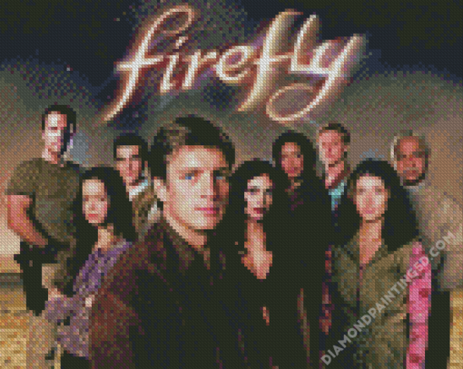 Firefly Characters Poster Diamond Paintings