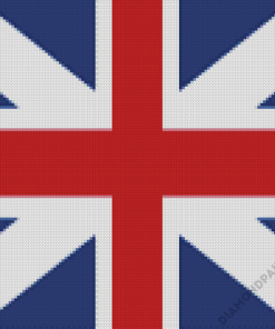 Flag Of Great Britain Diamond Paintings