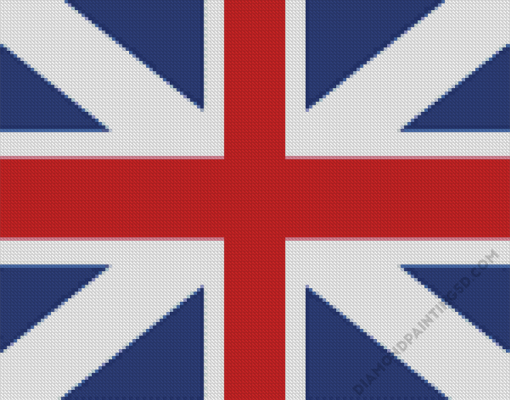 Flag Of Great Britain Diamond Paintings