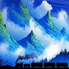 Forest Train Silhouette Diamond Paintings