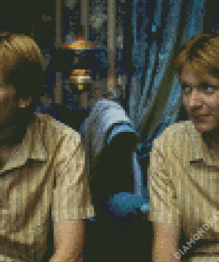 Fred And George Weasley Characters Diamond Paintings