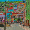 Guanajuato Buildings Diamond Paintings