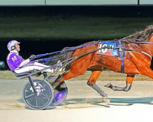 Harness Racing Diamond Paintings