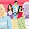 Illustration The Good Place Diamond Paintings