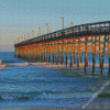 Isle Beach Fishing Pier Diamond Paintings