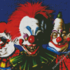 Killer Klowns From Outer Space Horror Movie Diamond Paintings