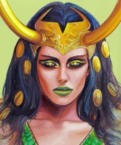 Lady Loki Marvel Diamond Paintings