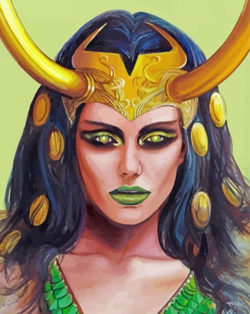 Lady Loki Marvel Diamond Paintings