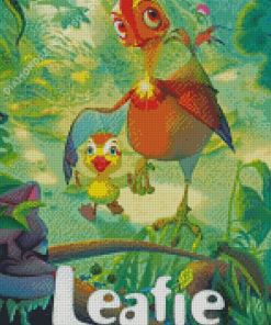 Leafie A Hen Into The Wild Animation Poster Diamond Paintings