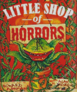 Little Shop of Horrors Movie Poster Diamond Paintings