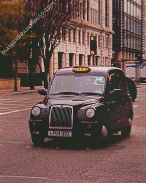 London Black Cab Diamond Paintings