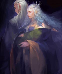 Lord Of The Rings Elf Couple Diamond Paintings