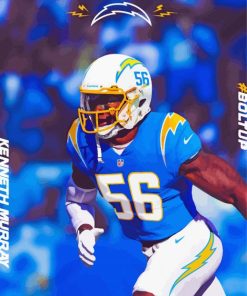 Los Angeles Chargers Player Poster Diamond Paintings