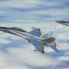 McDonnell Douglas FA 18 Hornet Diamond Paintings