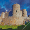 Medieval Harlech Castle Diamond Paintings