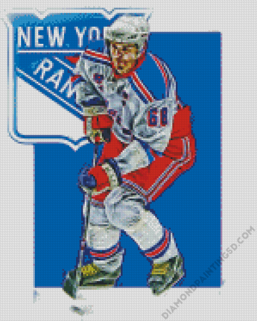 New York Rangers Player Diamond Paintings