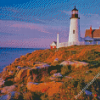 Pemaquid Point Light Diamond Paintings