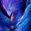 Phoenix Blue Bird Diamond Paintings