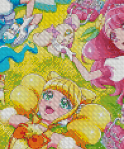 Pretty Cure Diamond Paintings