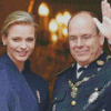 Prince Albert And Princess Charlene Of Monaco Diamond Paintings